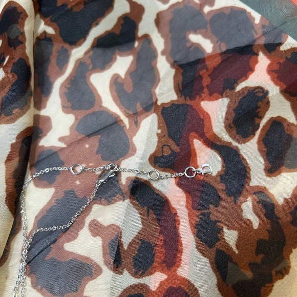 Dior Crystal Logo Necklace - Picture 6 of 8